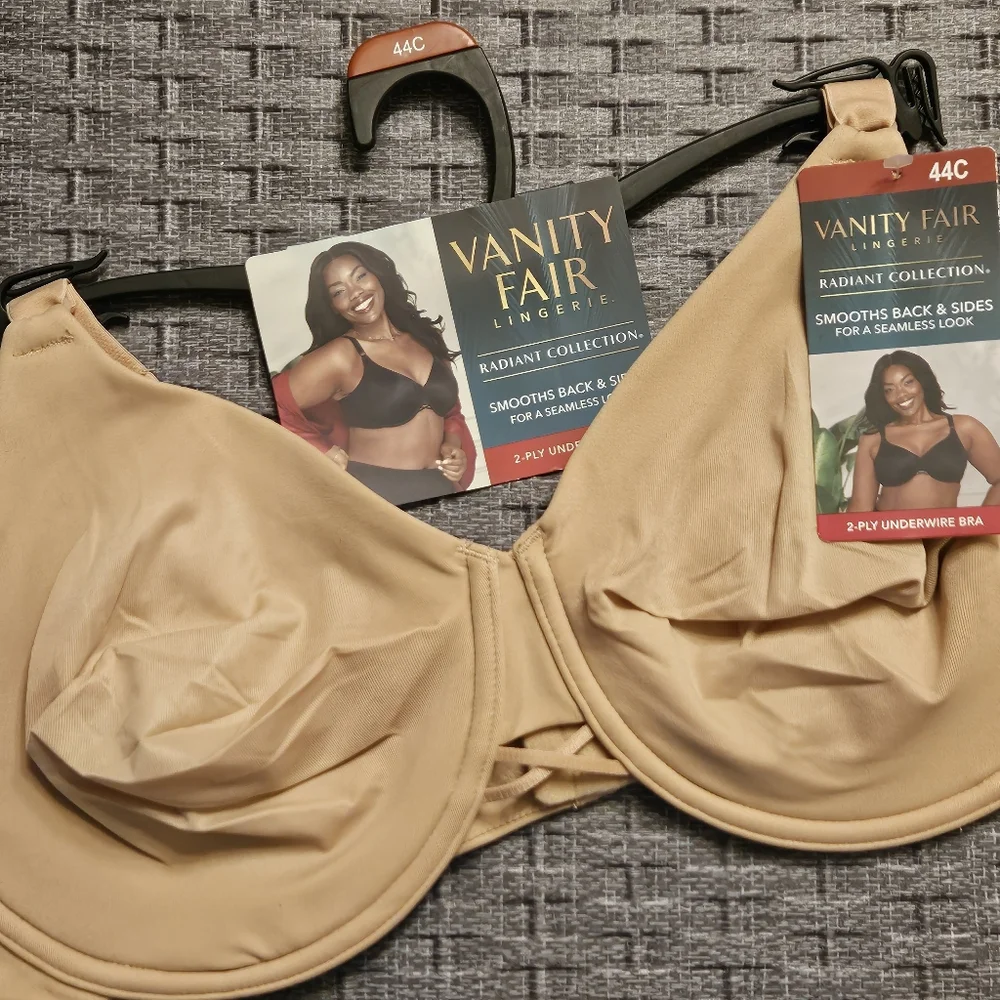 🧋♡Vanity Fair Radiant Women's Underwire Bra - 2-Ply Back and Side Smoothing - Picture 6 of 7